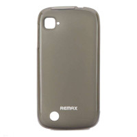 REMAX智能手机清水套联想A520(透灰)