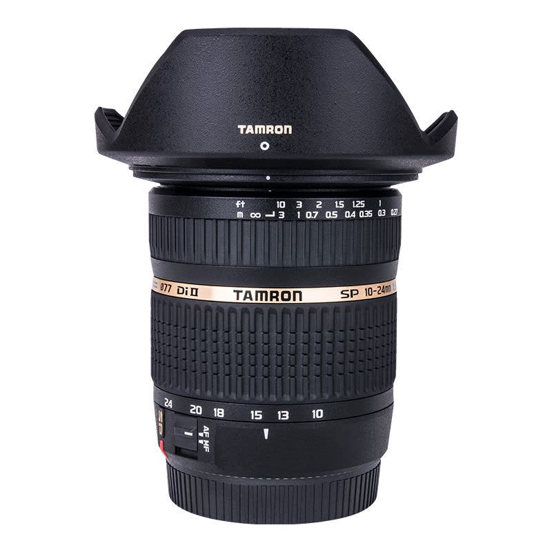 腾龙(TAMRON) 10-24mm F/3.5-4.5 Di-II 佳能卡口 广角变焦相机镜头 摄影数码配件 77mm图片