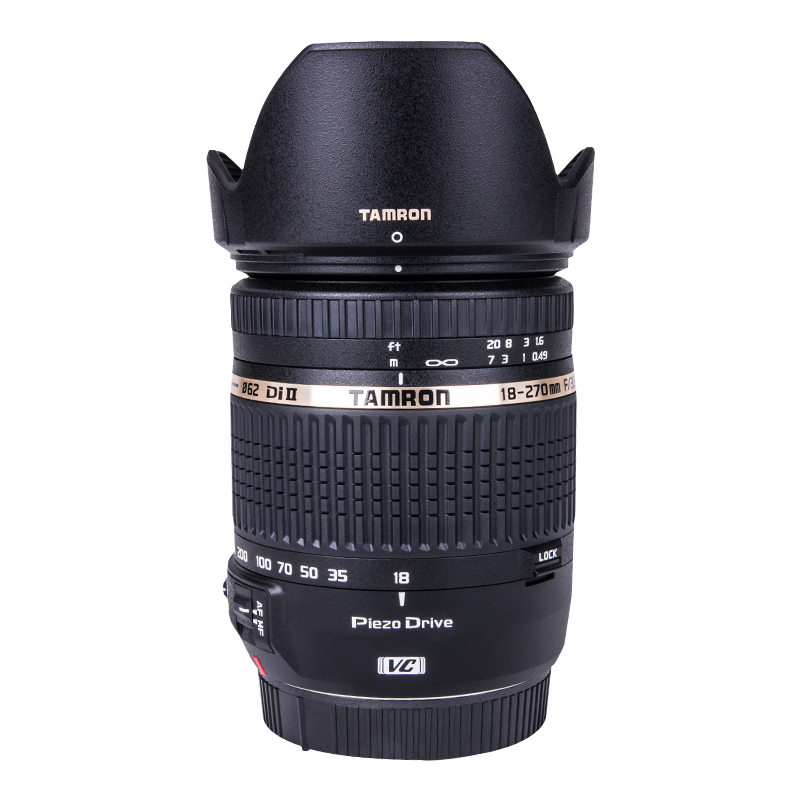 腾龙(TAMRON)18-270mm F/3.5-6.3 Di-II VC B008尼康卡口 远摄变焦相机镜头 数码配件