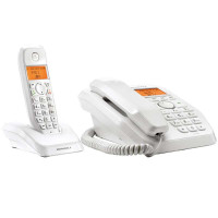 摩托罗拉 (MOTOROLA) SC200C 数字 无绳电话机 (白色)