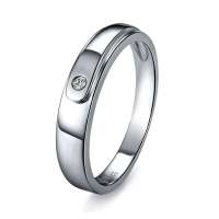 佐卡伊银S925钻石对戒一生一世(男20号女11号)