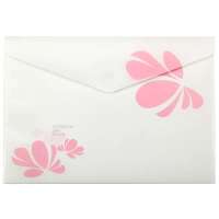 树德(Shuter) F02 时尚文件袋(6支装 粉)