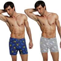 金丰田男士纯棉家居裤沙滩裤蓝色灰色(XXXXL)3170