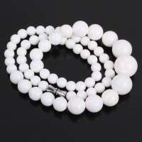 晶心依恋 3A级天然砗磲项链 塔链6mm-14mm