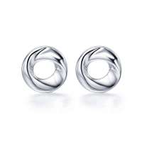 周大福年青专区925银耳环AB25983