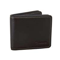 TUCANO啄木鸟 男士两折牛皮加厚钱包TAA6673-09啡