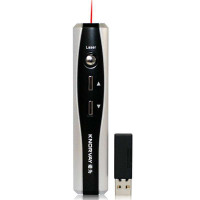 诺为(KNORVAY)A208翻页激光笔( PPT翻页激光投影遥控笔 红光)