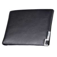 binger宾格沉稳系头层油牛皮横款390043黑