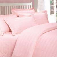 红富士家纺 有机锗四件套 提格(四线格粉)