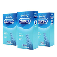 杜蕾斯 避孕套 挚爱12只装3盒超值激情超薄组合安全套