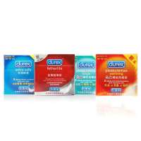 杜蕾斯安全套 避孕套超值3只装激情组合装