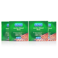 杜蕾斯 杜蕾斯避孕套螺纹3只*4盒 激情组合装