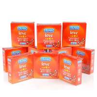 杜蕾斯避孕套love3只*10盒激情组合装