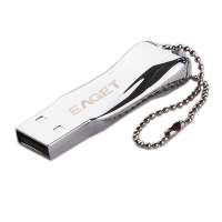 忆捷 碟豹F6 16G U盘(银色)