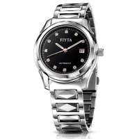 飞亚达经典款式男士半钨钢机械手表GJ054.WBW