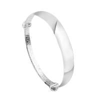 张银匠饰品s990纯银990光彩夺目手镯17g多