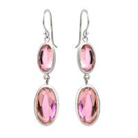 张银匠饰品s925纯银舞彩旋律耳环