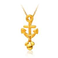 周大福迪士尼经典系列定价足金吊坠R9845