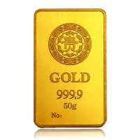 天鑫金店 “贵”字金条 独家品牌 国家免检金条 50克