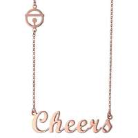 潮宏基正品 哆啦A梦 18K金字母坠链 第二季Q07