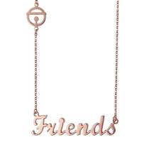 潮宏基正品 哆啦A梦 18K金字母坠链 第二季Q10