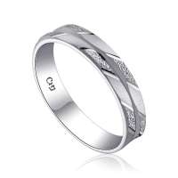 潮宏基正品 情牵 PT950铂金戒指