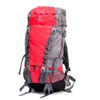 ACOME阿珂姆TREK45L户外登山包双肩包背包AA112B0010(红色)