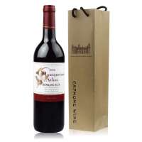 火枪手.干红葡萄酒 单礼袋装