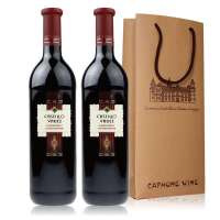 智利卡特罗.干红葡萄酒 双礼袋装