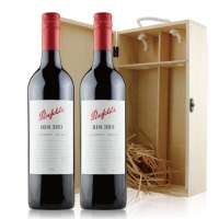 奔富.bin389红葡萄酒 双木盒装