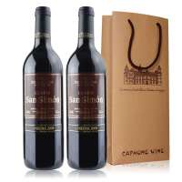 西班牙圣西蒙.干红葡萄酒 双礼袋装
