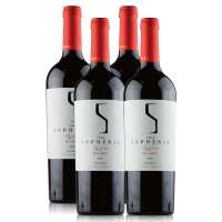阿根廷索菲亚.马尔贝克珍藏版干红干红葡萄酒 4支装