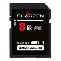 锐仁(SHARPEN) 8G(400X) 视频高清存储卡