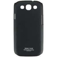 IMAK三星i9300 i9308超薄磨砂彩壳(金属黑)