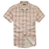 L.L.Sibling双层微妙格短袖衬衣124448(浅橙/L)