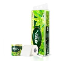 心相印茶语丝享四层茶叶压花卷筒卫生纸183g*10卷
