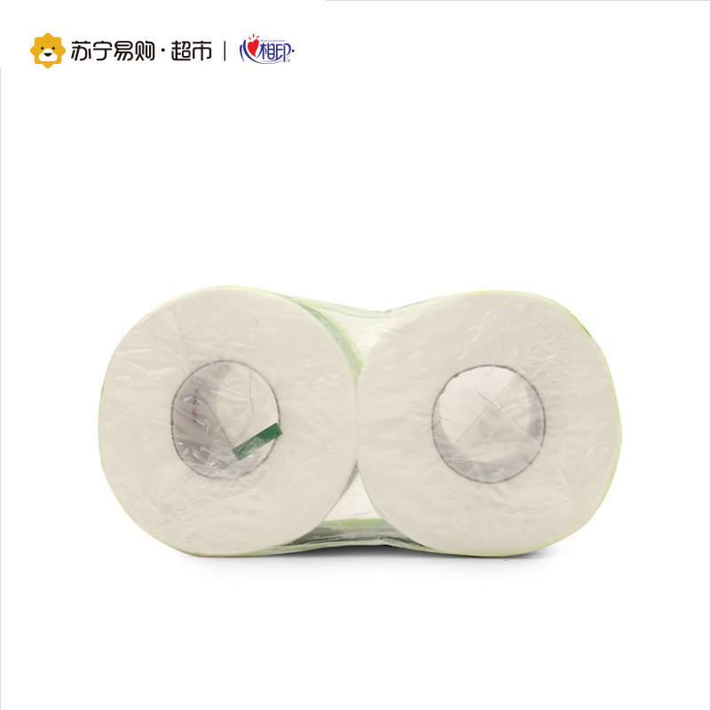 [苏宁易购超市]心相印 卷纸 茶语系列特柔3层140g卷筒纸*4粒