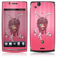 IdeaSkin索尼爱立信LT15i保护膜装兔子的女孩