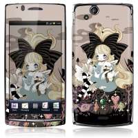 IdeaSkin索尼爱立信LT15i保护膜黑暗中的爱丽丝