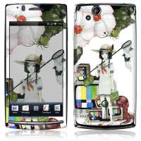 IdeaSkin索尼爱立信LT15i保护膜捕昆虫的女孩