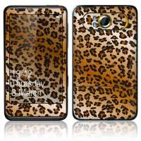 IdeaSkinHTCHD7保护膜狂野棕色豹纹