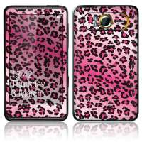 IdeaSkinHTCHD7保护膜粉色魅惑豹纹