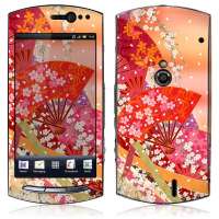 IdeaSkin索尼爱立信MT15i保护膜浪漫樱花扇