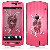 IdeaSkin索尼爱立信MT15i保护膜装兔子的女孩