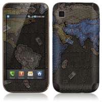 IdeaSkin三星i809保护膜牛仔裤的世界地图