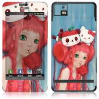 IdeaSkin摩托罗拉摩托XT928皮肤保护膜咬苹果的女孩