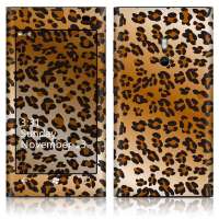 IdeaSkin诺基亚800皮肤保护膜狂野棕色豹纹