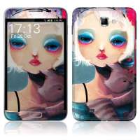 IdeaSkin三星i9220保护膜紫藤