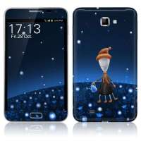 IdeaSkin三星i9220保护膜小男孩浇花