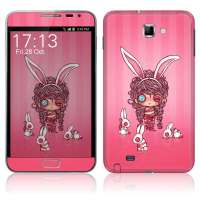 IdeaSkin三星i9220保护膜装兔子的女孩
